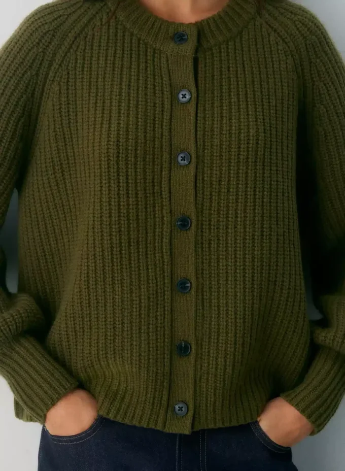 Lantern Wool Cashmere Cardigan Lantern Wool Cashmere Cardigan