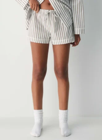 Laze Poplin Pyjama-Shorts