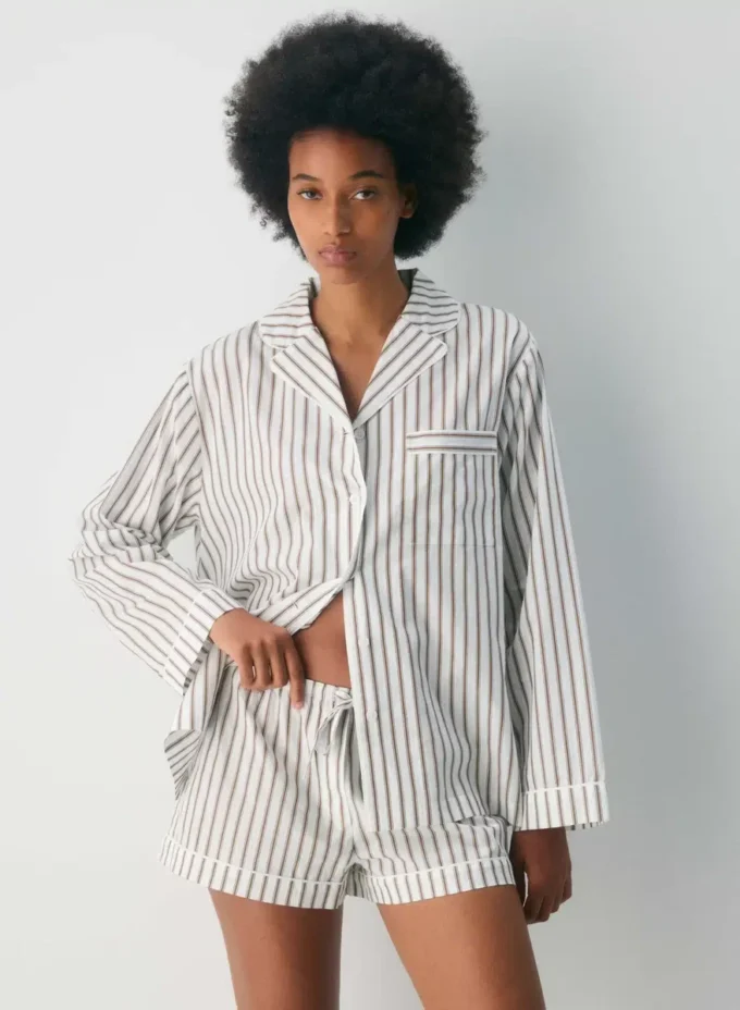 Laze Poplin Pyjama-Shorts Laze Poplin Pyjama-Shorts