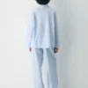 Laze Poplin Pyjamahemd