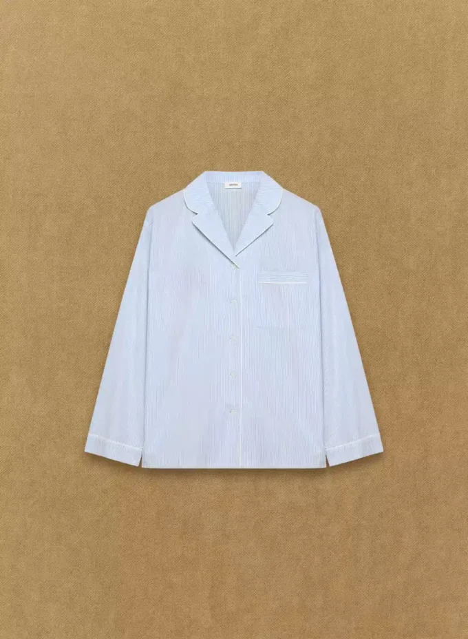 Laze Poplin Pyjamahemd