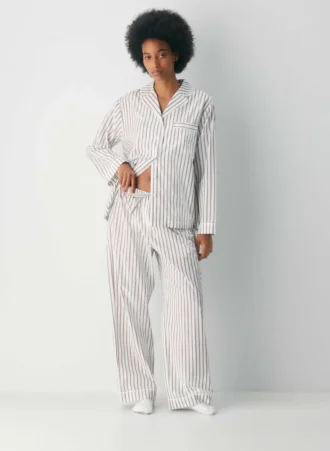 Laze Poplin Pyjamahose