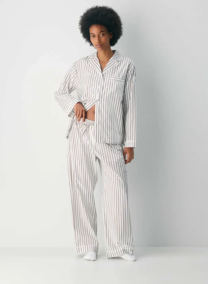 Laze Poplin Pyjamahose