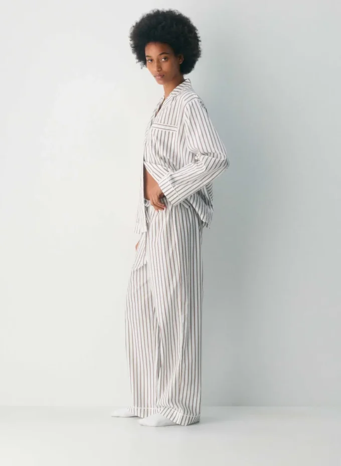 Laze Poplin Pyjamahose