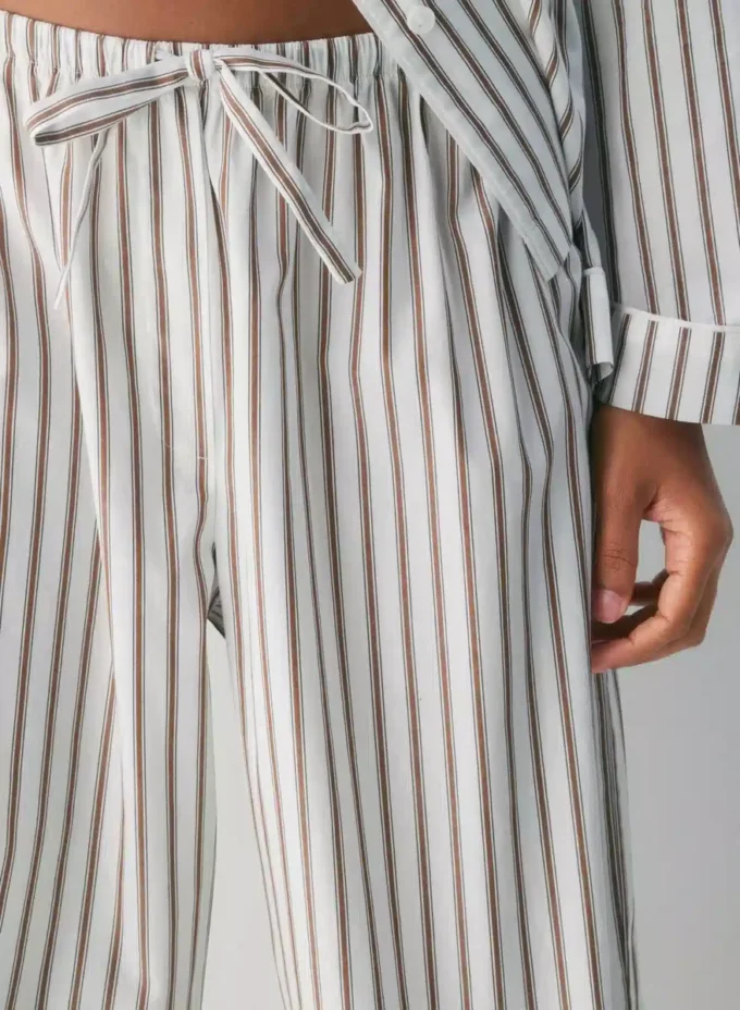 Laze Poplin Pyjamahose