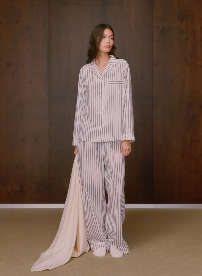 Laze Poplin Pyjamahose