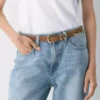 Legendärer Gürtel aus massivem Messing und Wildleder Legendärer Gürtel aus massivem Messing und Wildleder