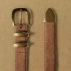 Legendärer Gürtel aus massivem Messing und Wildleder Legendärer Gürtel aus massivem Messing und Wildleder