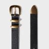 Legendärer Ledergürtel aus massivem Messing