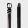 Legendärer schmaler Ledergürtel aus massivem Messing