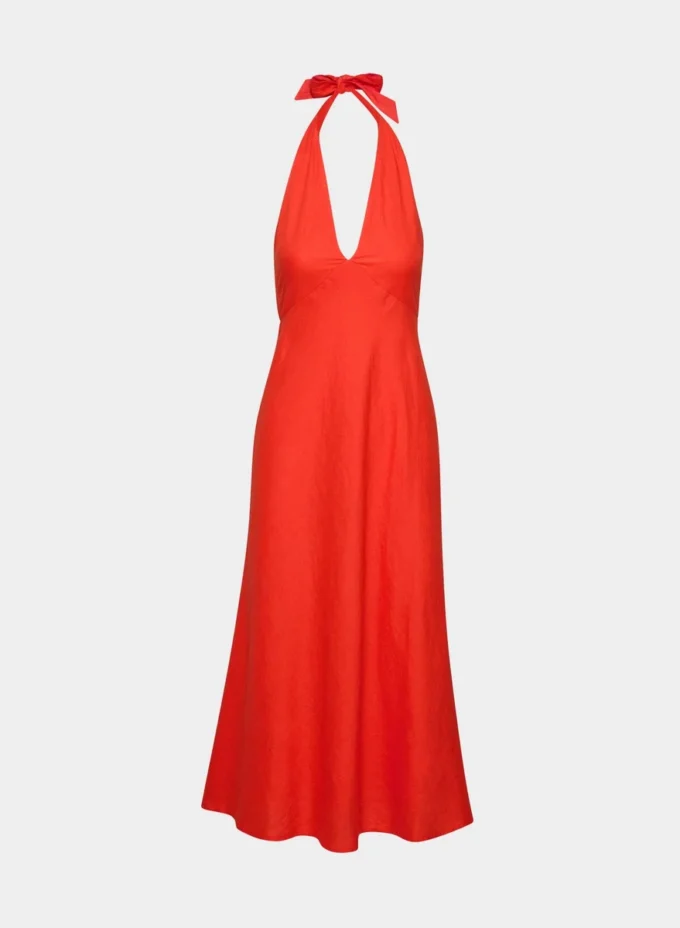 Leinenkleid „Nightscape”