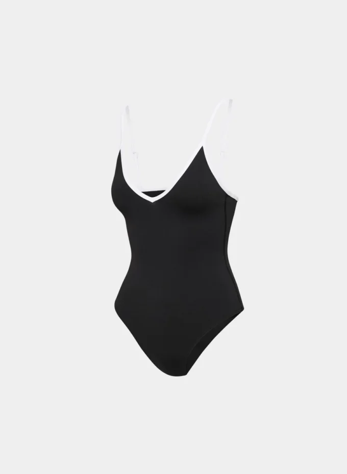 LIFE Essential Bodysuit mit V-Ausschnitt