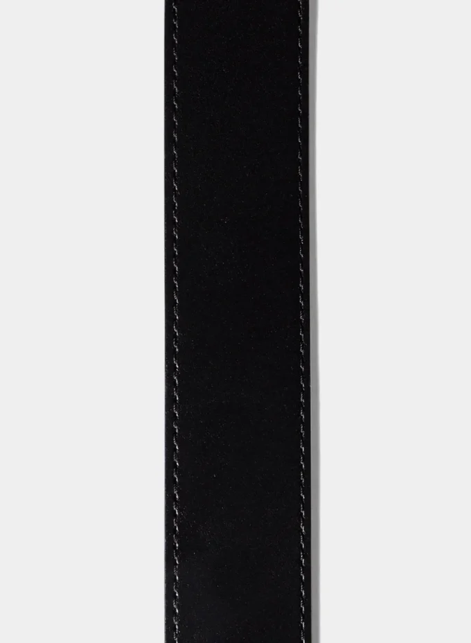 Lifetime Solid Brass Leather Wide Belt Lifetime Solid Brass Leather Wide Belt