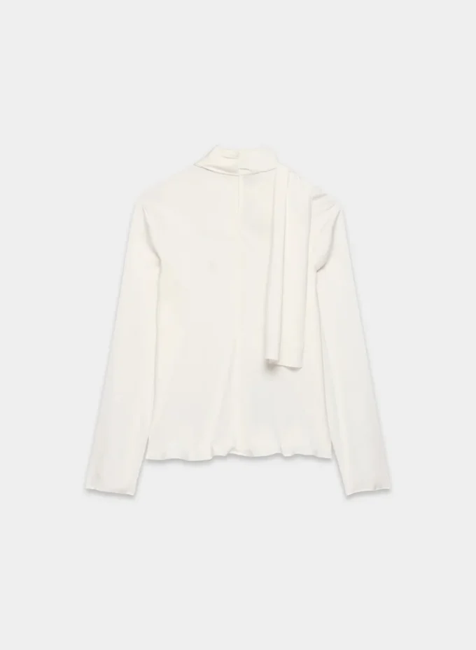 Macintosh-Satinbluse Macintosh-Satinbluse