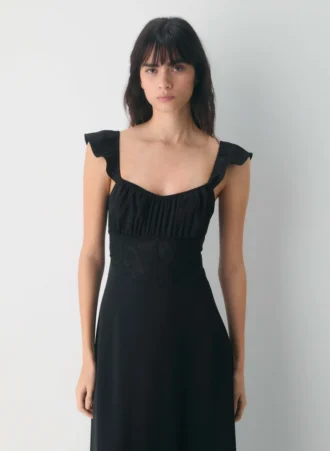 Magnate Satin-Kleid