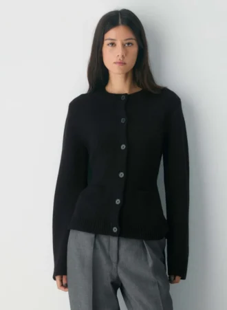 Meraki Merinowolle-Strickjacke