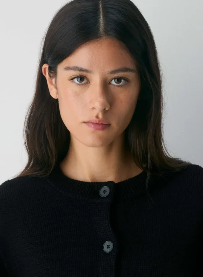 Meraki Merinowolle-Strickjacke Meraki Merinowolle-Strickjacke