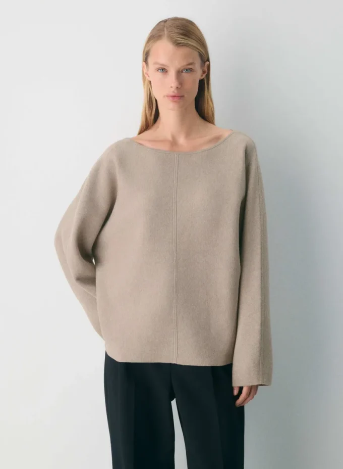 Minimalistischer Pullover
