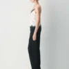 Motiv-Satin-Top