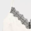 Motiv-Satin-Top