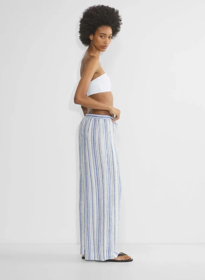Neue Globetrot-Leinenhose