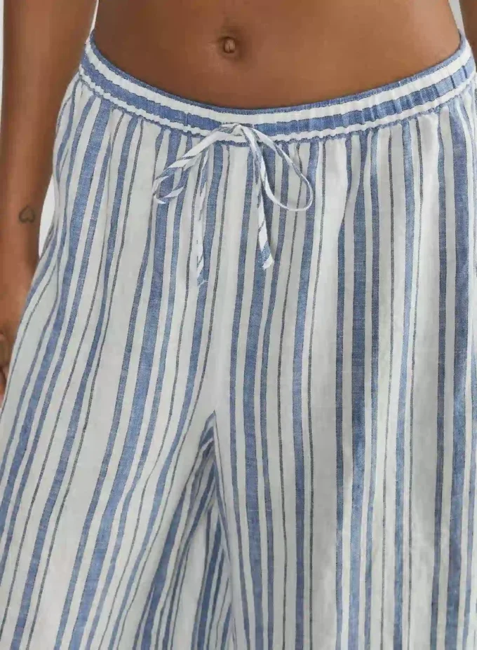 Neue Globetrot-Leinenhose