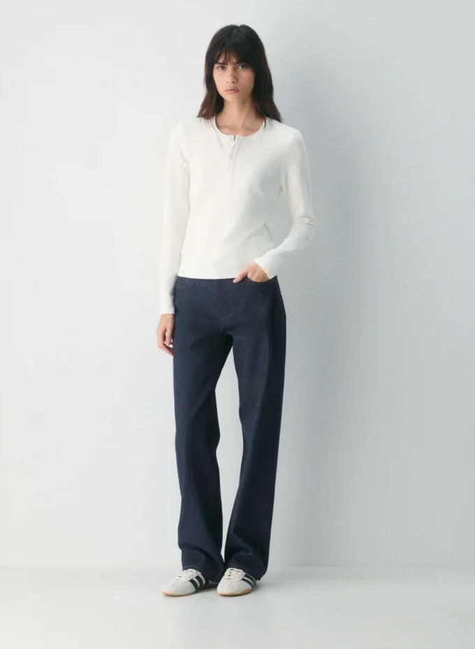 Neues Wafflex Blur Langarmshirt Neues Wafflex Blur Langarmshirt