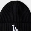 New Era La Dodgers Merinowolle-Beanie mit geripptem Bündchen New Era La Dodgers Merinowolle-Beanie mit geripptem Bündchen