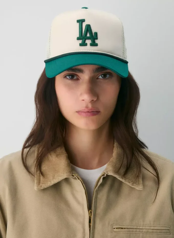 New Era Los Angeles Dodgers 9FORTY Rope Trucker Hat New Era Los Angeles Dodgers 9FORTY Rope Trucker Hat