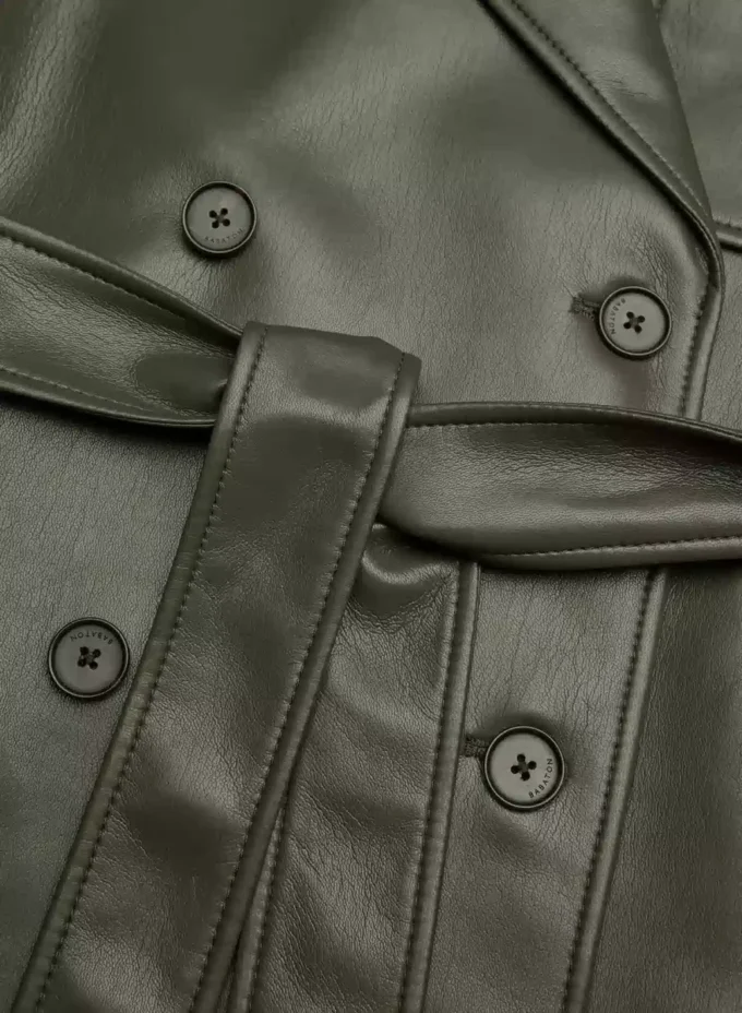 New Tabloid Trenchcoat – Unreal Leather