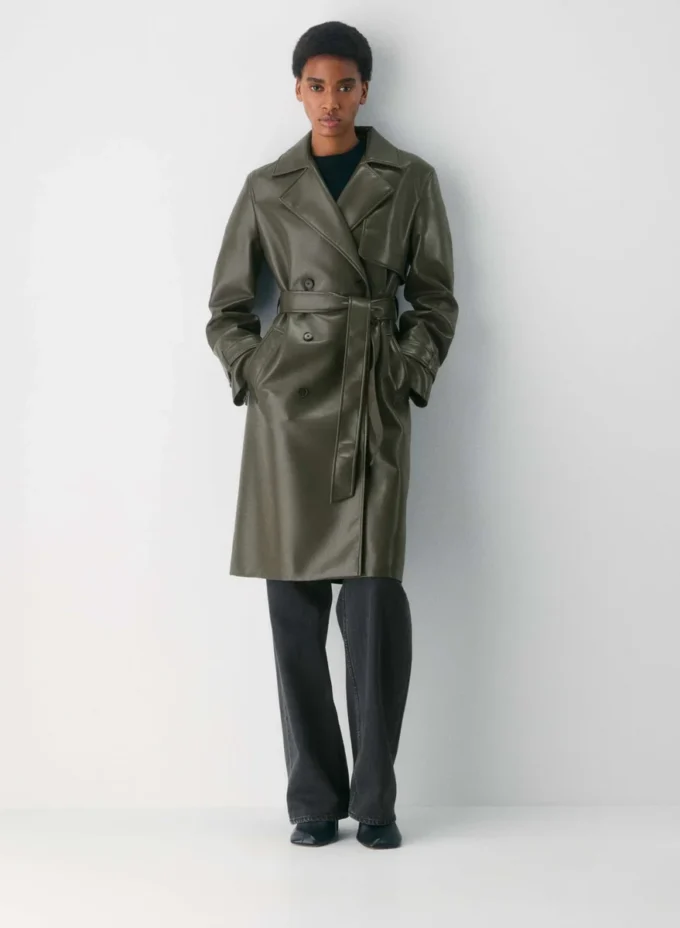 New Tabloid Trenchcoat – Unreal Leather