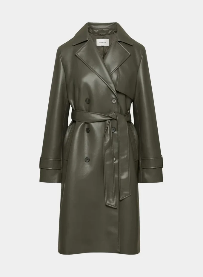 New Tabloid Trenchcoat – Unreal Leather