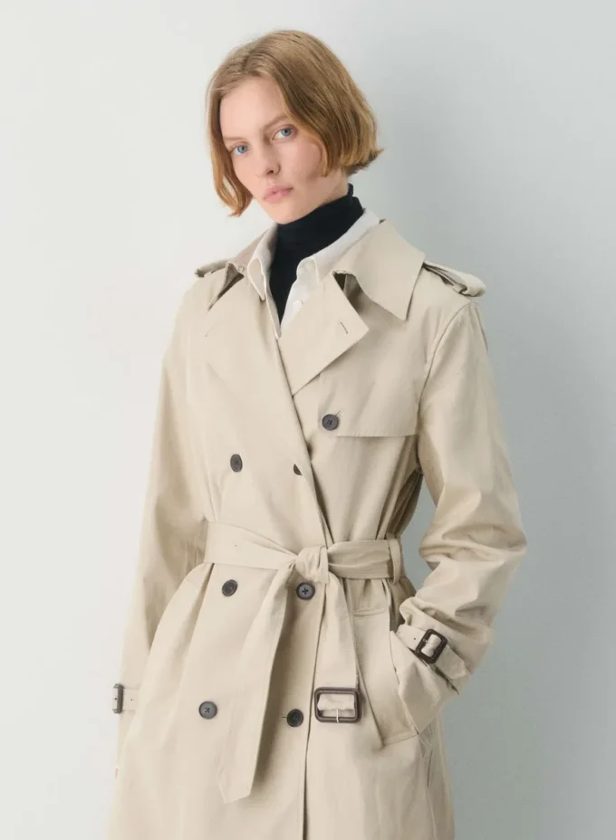 New The Finch Mid Trenchcoat – City Twill New The Finch Mid Trenchcoat – City Twill