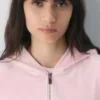 Nicole Velour Zip Hoodie Nicole Velour Zip Hoodie