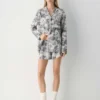 Nightside Seiden-Pyjama-Shorts