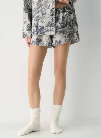 Nightside Seiden-Pyjama-Shorts