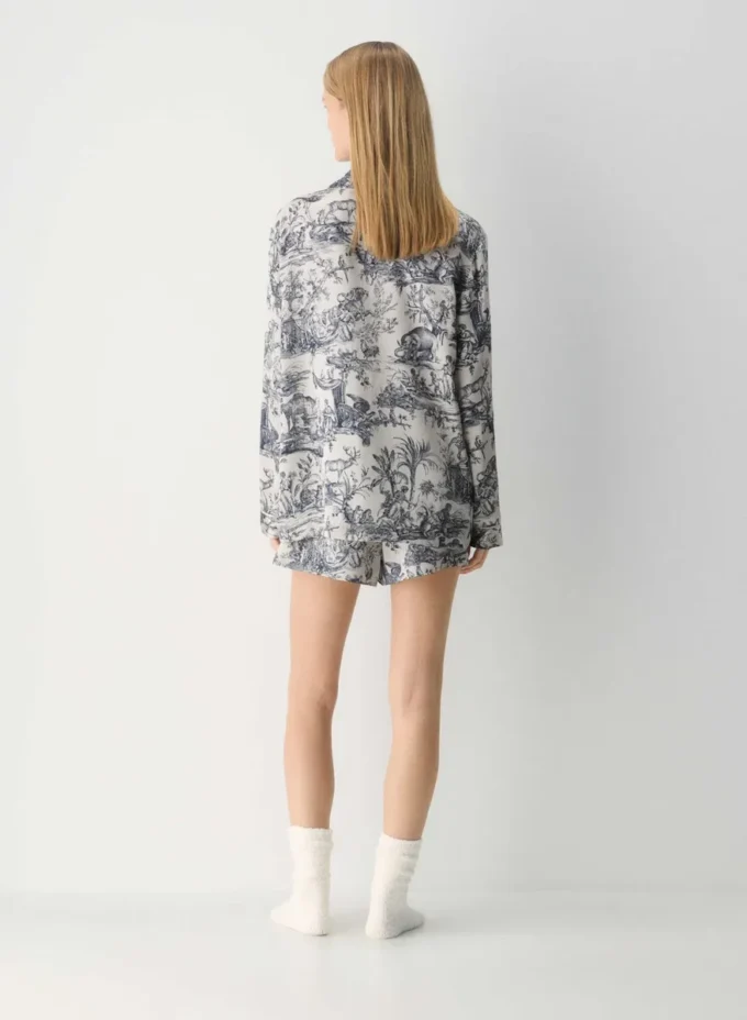 Nightside Seiden-Pyjama-Shorts