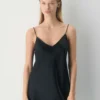 Nightside Seiden-Pyjama-Slip-Kleid