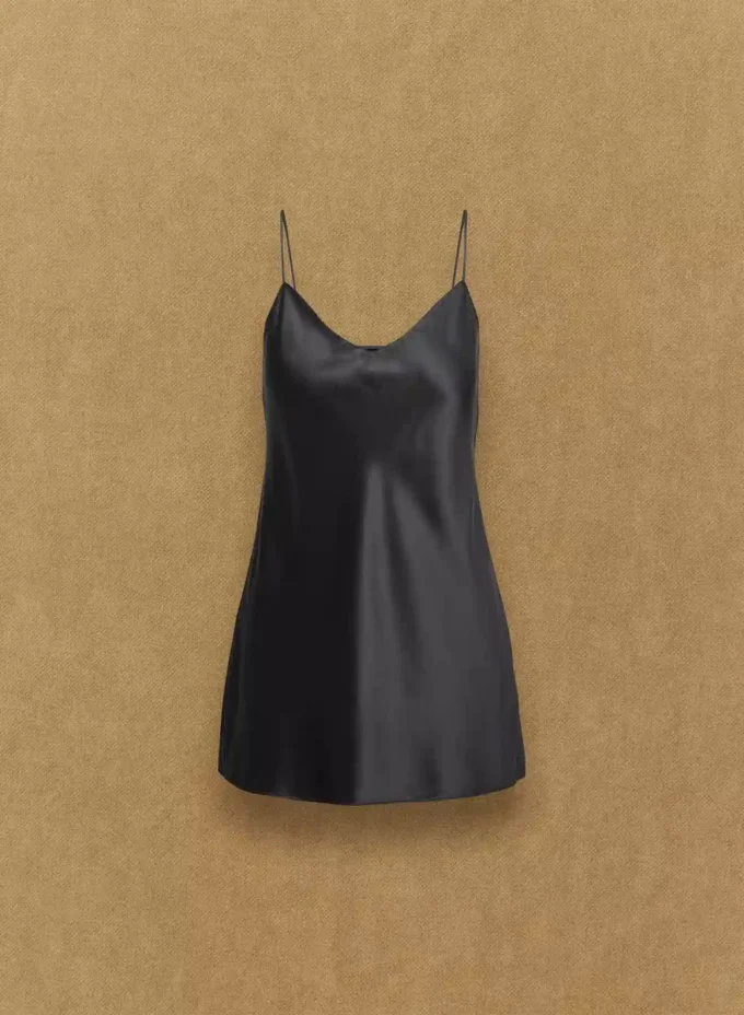 Nightside Seiden-Pyjama-Slip-Kleid
