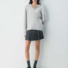 Octavia Hip Zip Hoodie