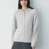 Octavia Hip Zip Hoodie