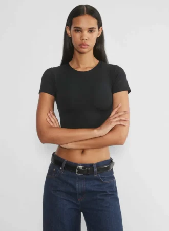 Original Contour Crew Cropped T-Shirt