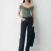 Original Contour Twist Off-Shoulder-Top Original Contour Twist Off-Shoulder-Top