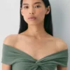 Original Contour Twist Off-Shoulder-Top Original Contour Twist Off-Shoulder-Top