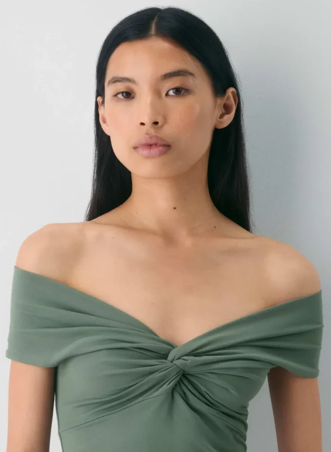 Original Contour Twist Off-Shoulder-Top Original Contour Twist Off-Shoulder-Top