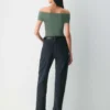 Original Contour Twist Off-Shoulder-Top Original Contour Twist Off-Shoulder-Top
