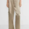 Outgoing Satin Cargo Pant