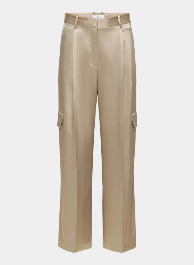 Outgoing Satin Cargo Pant