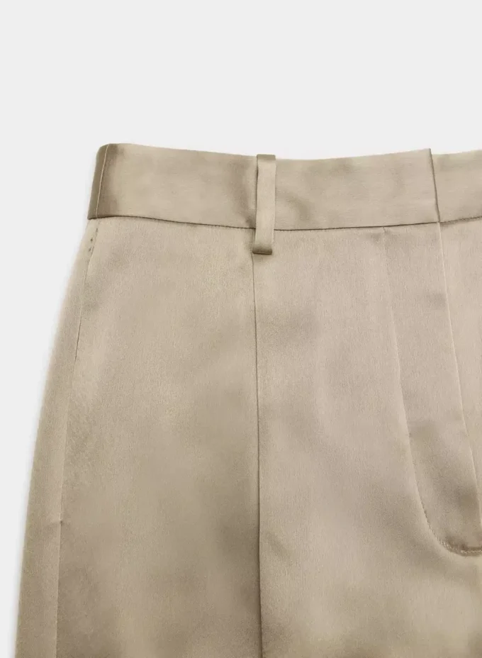 Outgoing Satin Cargo Pant