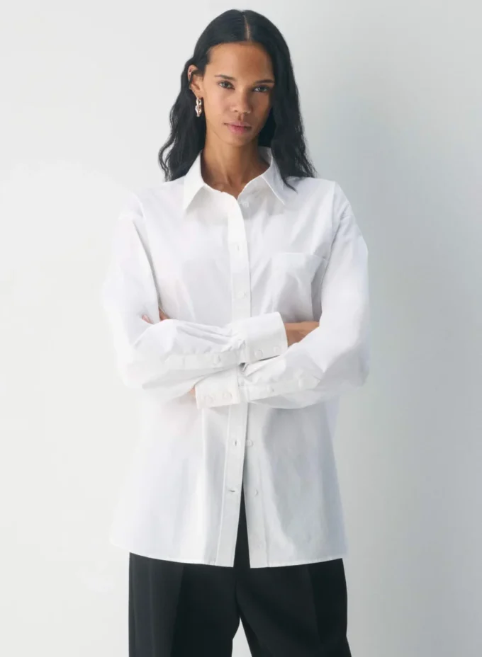 Outro Oversized-Popelinehemd Outro Oversized-Popelinehemd